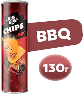 Изображение товара Чипсы Big Bon со вкусом Барбекю 130г