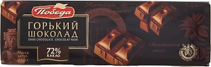 Изображение товара Шоколад Победа вкуса Горький 72% 250г