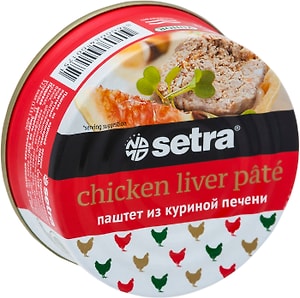 Изображение товара Паштет Setra из куриной печени 100г