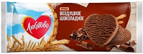 Изображение товара Печенье Любятово Шоколадное Воздушное 200г
