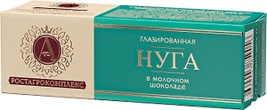 Изображение товара Нуга глазированная А.РостАгроКомплекс в молочном шоколаде 40г