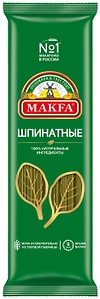 Изображение товара Макароны Makfa вермишель шпинатная длинная 500г