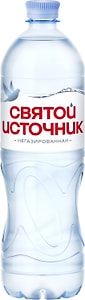 Изображение товара Вода Святой Источник питьевая негазированная 1л