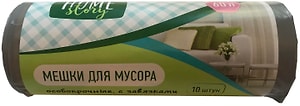 Изображение товара Мешки для мусора Home Story особопрочные с завязками 60л 10шт