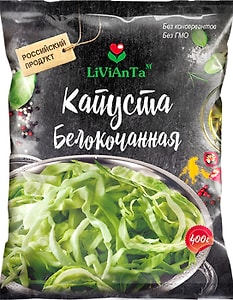 Изображение товара Капуста Livianta Белокочанная 400г