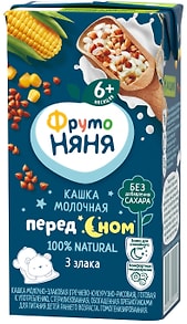 Изображение товара Каша ФрутоНяня Молочно-злаковая 200мл