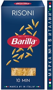 Изображение товара Макаронные изделия Barilla Ризони №26 из твердых сортов пшеницы 450г