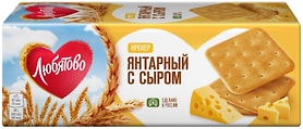 Изображение товара Крекер Любятово Янтарный с сыром 204г