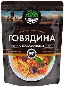 Изображение товара Говядина Кронидов с макаронами 300г