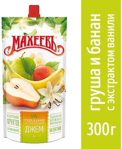 Изображение товара Джем Махеевъ Груша банан 300г