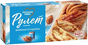 Изображение товара Рулет Русская нива слоеный Вареная сгущенка 300г
