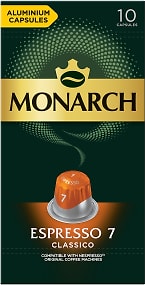 Изображение товара Кофе в капсулах Monarch Эспрессо 7 Классико 10шт