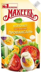Изображение товара Майонез Махеевъ Провансаль 50.5% 380г