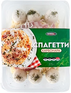 Изображение товара Спагетти Фросток Карбонара замороженные 275г
