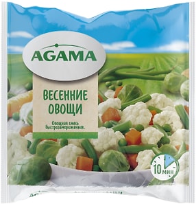 Изображение товара Смесь Agama Весенние овощи 400г