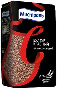 Изображение товара Булгур Мистраль Красный цельнозерновой 500г