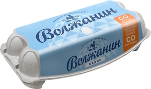 Изображение товара Яйца куриные Волжанин белые СО 10шт