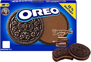 Изображение товара Печенье Oreo Шоколадный вкус 228г