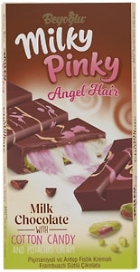 Изображение товара Шоколад Beyoglu Angel Hair Молочный с фисташковой начинкой и пишмание 170г