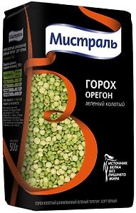Изображение товара Горох Мистраль Орегон зеленый колотый 500г