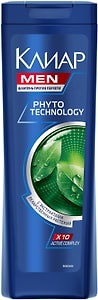 Изображение товара Шампунь для волос Клиар Men Phytotechnology против перхоти 400мл