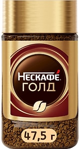 Изображение товара Кофе растворимый Нескафе Gold 47.5г