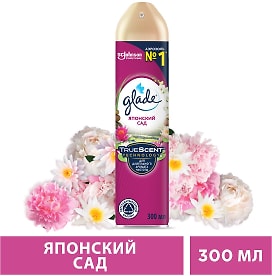 Изображение товара Освежитель воздуха Glade Японский Сад 300мл