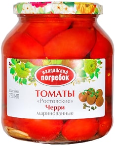 Изображение товара Томаты Валдайский Погребок Ростовские Черри маринованные 680г