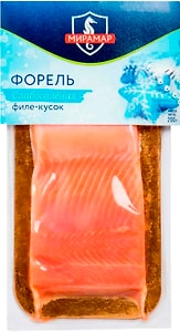 Изображение товара Форель Мирамар слабосоленая филе-кусок 200г