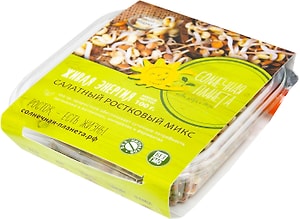 Изображение товара Салатный микс ростковый Солнечная планета Живая энергия 100г