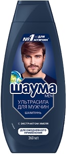 Изображение товара Шампунь для волос Шаума Men для ежедневного применения Ultra Сила 360мл