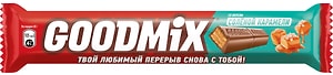 Изображение товара Батончик шоколадный Goodmix Соленая карамель с хрустящей вафлей 40г