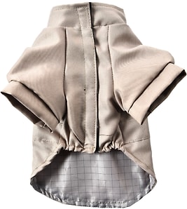 Изображение товара Ветровка для собак Pet-it бежевая размер M 30см