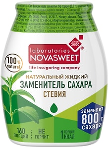 Изображение товара Подсластитель Novasweet жидкий Стевия 80г
