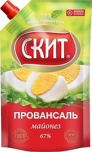 Изображение товара Майонез Скит Провансаль 67% 225мл