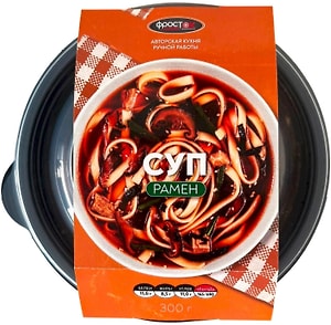 Изображение товара Суп Фросток Рамен замороженный 300г