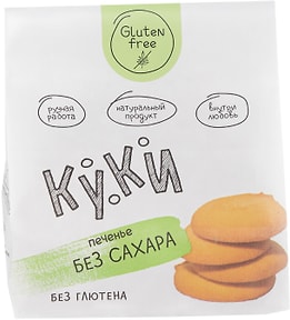 Изображение товара Печенье Куки без сахара без глютена 105г