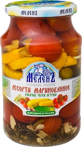 Изображение товара Ассорти Меленъ Кабачки черри огурцы 900г