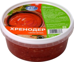 Изображение товара Хренодер ФЭГ Аппетитка маринованный 350г