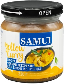 Изображение товара Паста Samui Карри желтая 220г