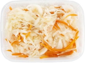 Изображение товара Капуста квашеная Зеленая Линия шинкованная с морковью 300г