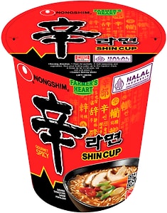 Изображение товара Лапша быстрого приготовления Nongshim Шин Рамен 72г