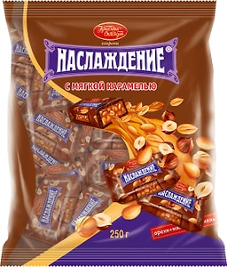 Изображение товара Конфеты Бабаевский Наслаждение с мягкой карамелью 250г