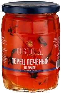 Изображение товара Перцы Gustoria печеные 530г