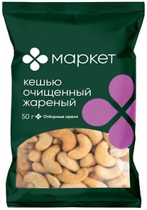 Изображение товара Кешью Маркет очищенный жареный 50г