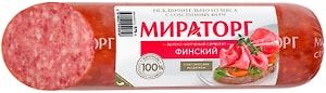 Изображение товара Колбаса Мираторг Сервелат Финский 375г
