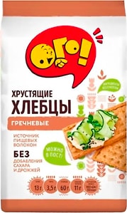 Изображение товара Хлебцы Ого гречневые хрустящие 75г