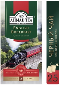 Изображение товара Чай черный Ahmad Tea English Breakfast 25*2г