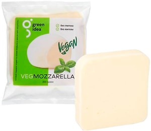 Изображение товара Продукт на основе крахмала Green Idea со вкусом сыра Моцарелла 200г