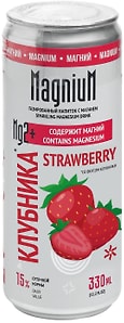 Изображение товара Напиток MagniuM Функциональный Клубника 330мл